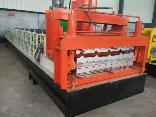 山东800--840卷帘门双层琉璃瓦机