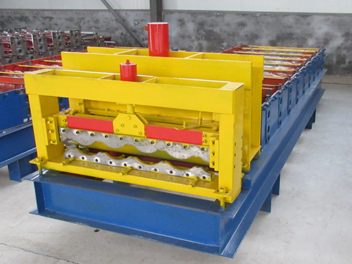 山东800型竹节琉璃瓦机