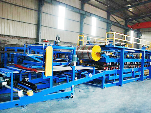 山东泡沫岩棉两用复合板一体机